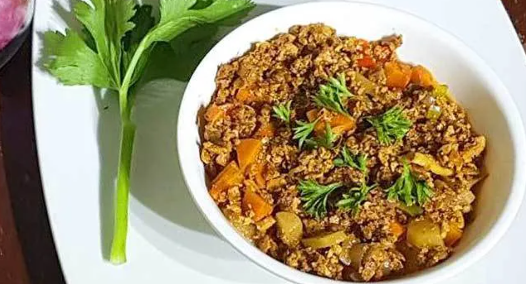 carne de soya guisada